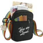 Rainbow rPET Crossbody Tote - 3