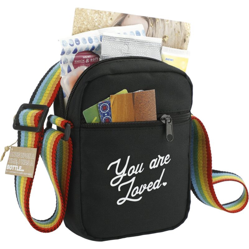 Rainbow rPET Crossbody Tote - 3