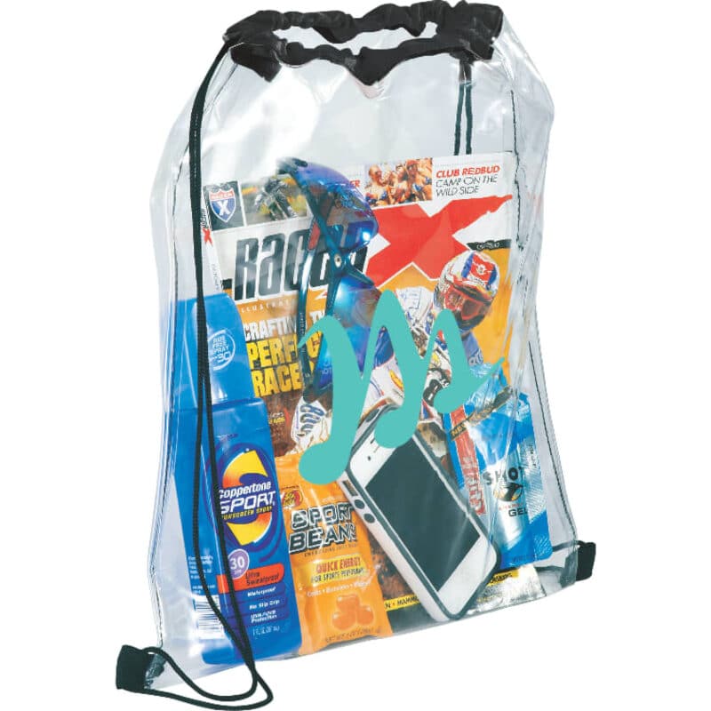 Rally Clear Drawstring Bag - 2