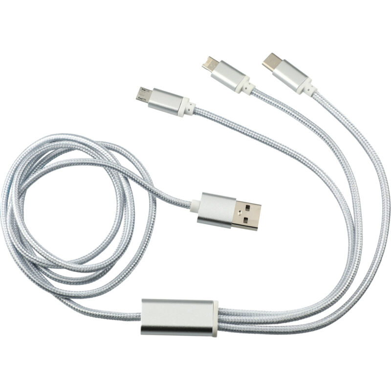 Realm 3-in-1 Long Charging Cable - 8