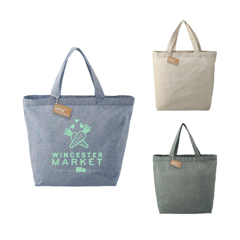 Recycled 5oz Cotton Twill Grocery Tote - 5
