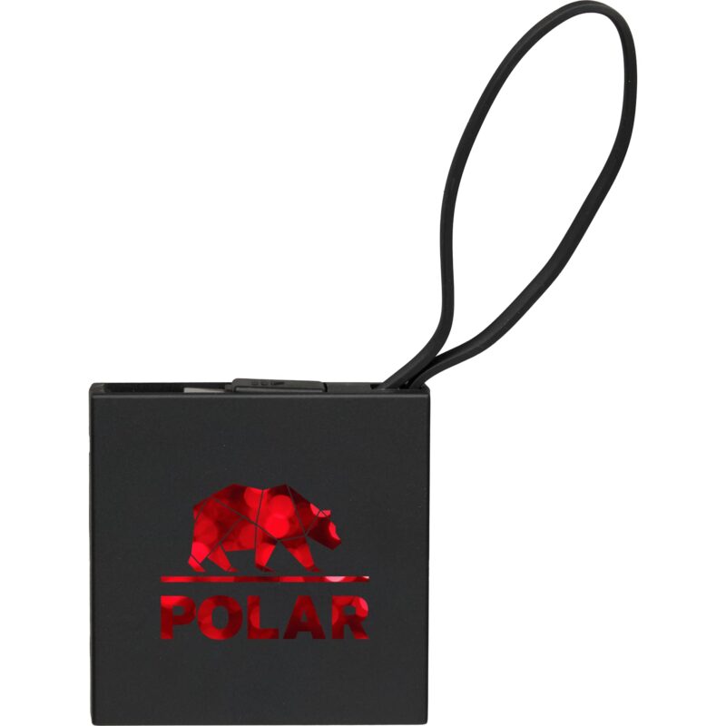 Recycled ABS 2000 mAh Power Bank with Type-C Cable - 2
