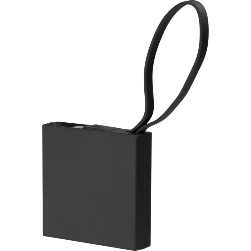 Recycled ABS 2000 mAh Power Bank with Type-C Cable - 3