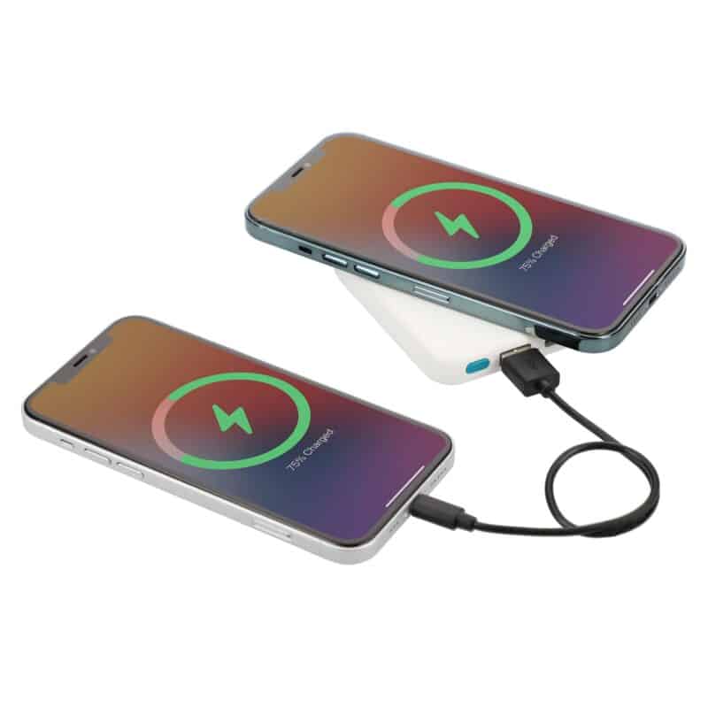 Recycled ABS 3000 mAh Wireless Power Bank - 8