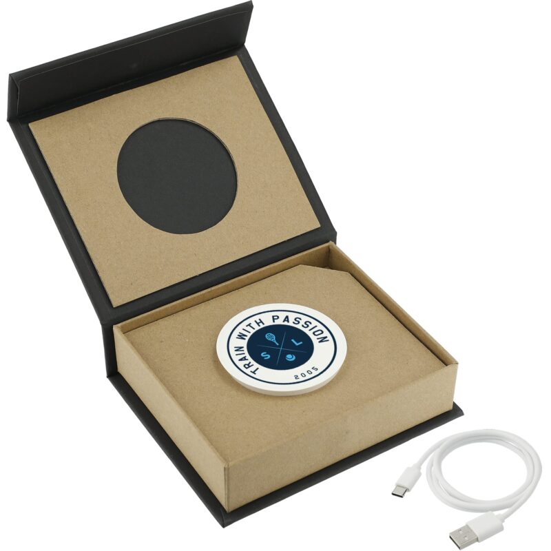 Recycled ABS MagClick™ Fast Wireless Charging Pad - 2
