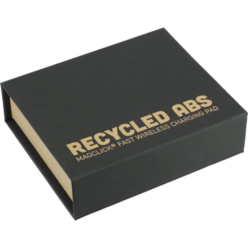 Recycled ABS MagClick™ Fast Wireless Charging Pad - 8