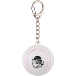 Recycled Baseball SPF15 Lip Balm Keychain - 3
