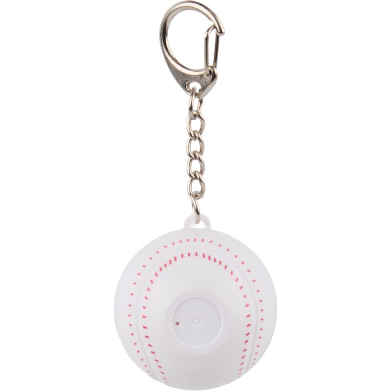 Recycled Baseball SPF15 Lip Balm Keychain - 6
