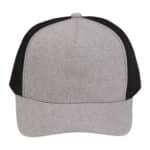 Recycled Cotton Canvas 5 Panel Mesh Back Ballcap - 2