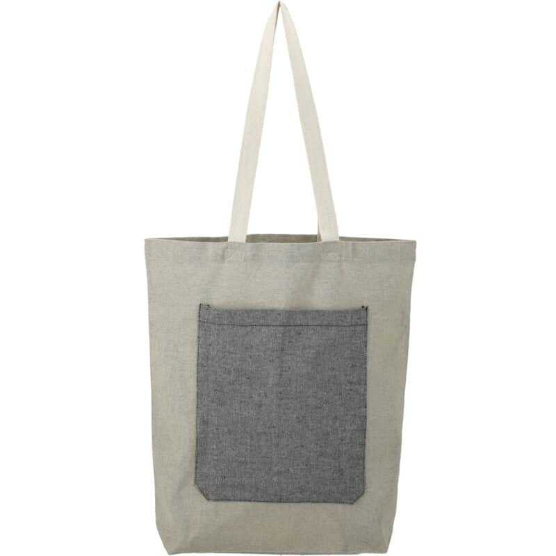 Recycled Cotton Pocket Tote - 1
