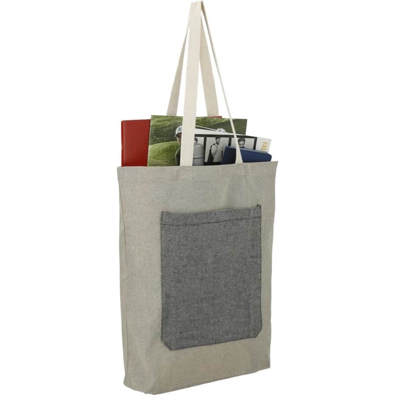 Recycled Cotton Pocket Tote - 6