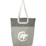 Recycled Cotton U-Handle Book Tote - 4