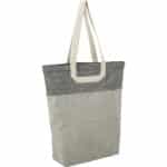 Recycled Cotton U-Handle Book Tote - 5