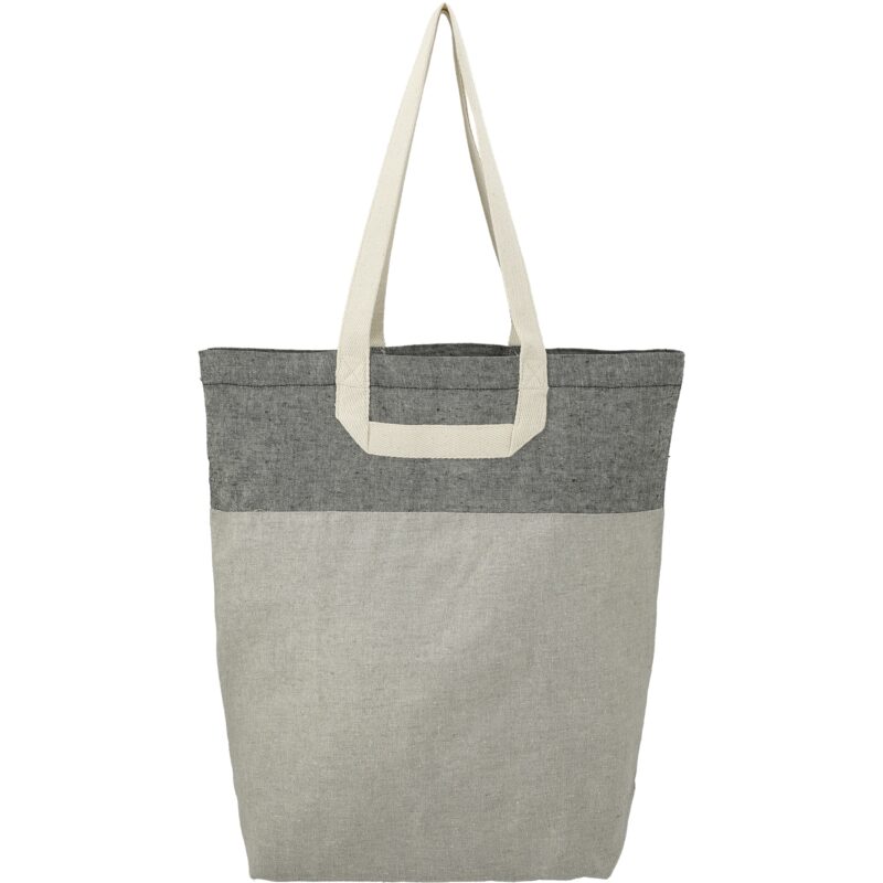 Recycled Cotton U-Handle Book Tote - 7