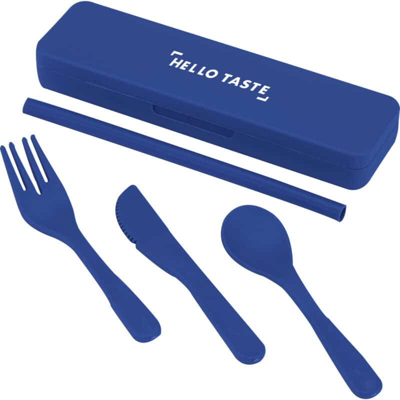 Recycled Plastic Utensil To Go Set - 6