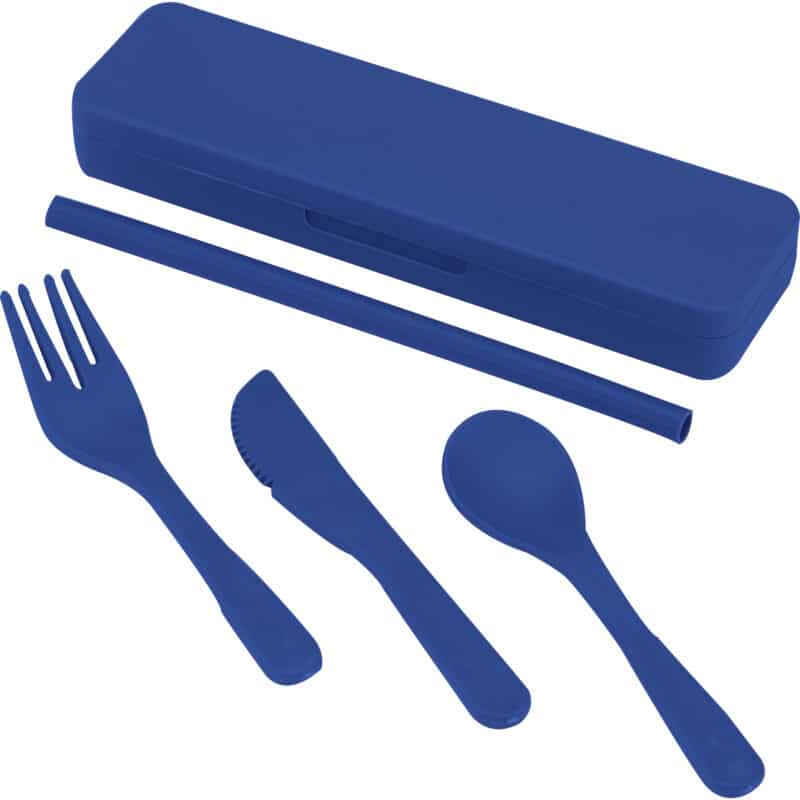Recycled Plastic Utensil To Go Set - 8
