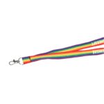 Recycled Polyester Rainbow Lanyard - 3