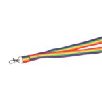 Recycled Polyester Rainbow Lanyard - 5