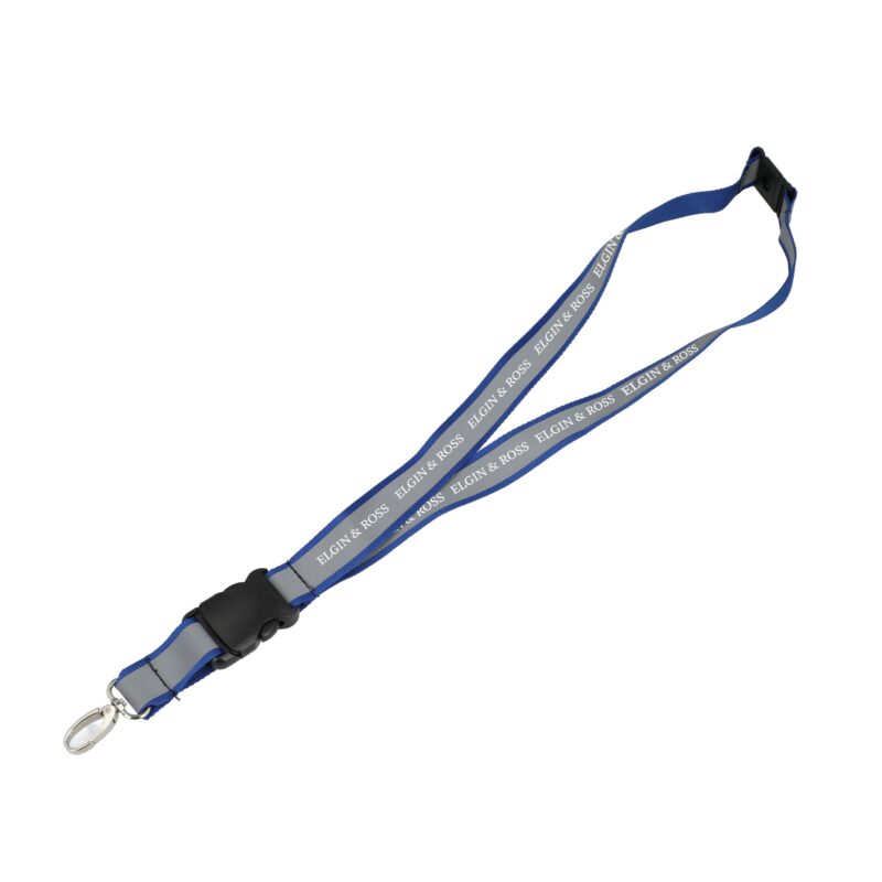 Recycled Polyester Reflective Lanyard - 7