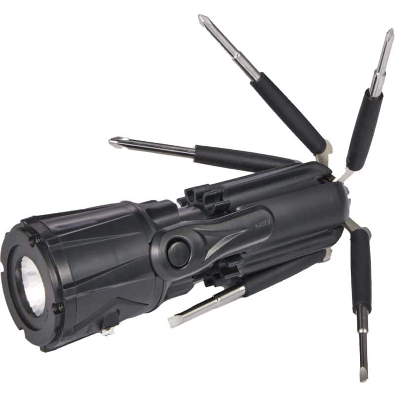Recycled Spidey 10-in-1 Screwdriver Flashlight - 5