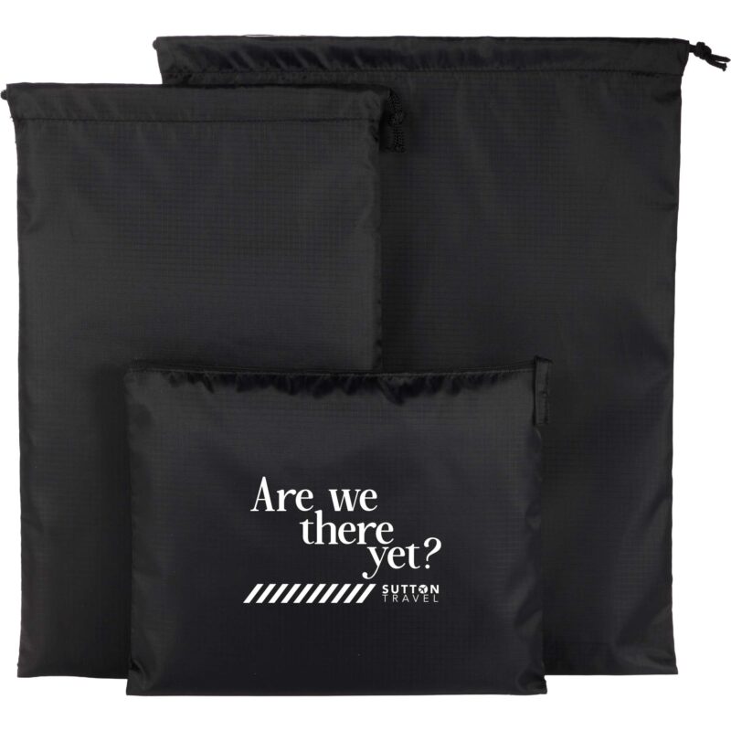 Recycled Travel Bag Set