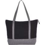 Repose 10oz Recycled Cotton Zippered Tote - 1