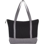 Repose 10oz Recycled Cotton Zippered Tote - 6