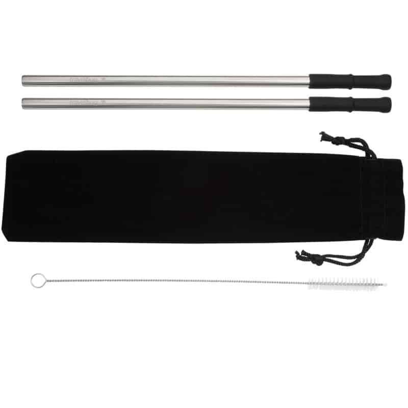 Reusable Stainless steel Straw Set with Brush - 1