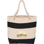 Rope Handle 16oz Cotton Canvas Tote - 3