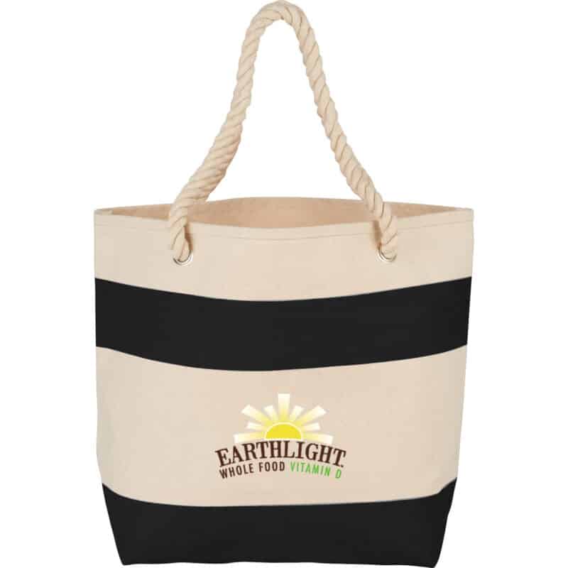 Rope Handle 16oz Cotton Canvas Tote - 3
