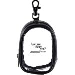 Round Clear Bag Charm - 1