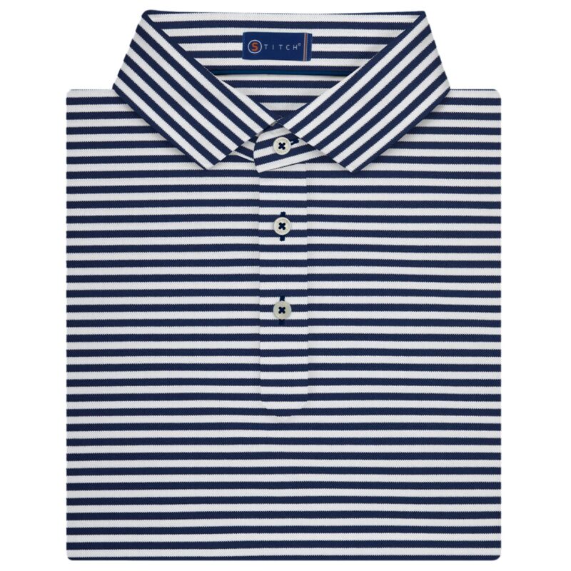 STITCH® Club Stripe Polo Shirt - Men's - 9
