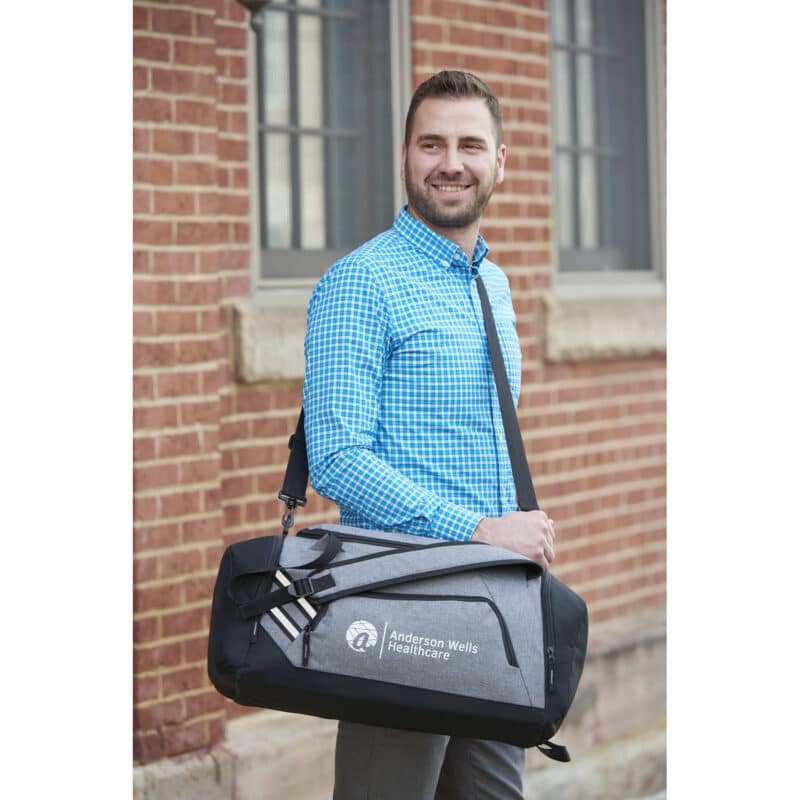 Sebring Convertible Graphite Duffle Bag - 3