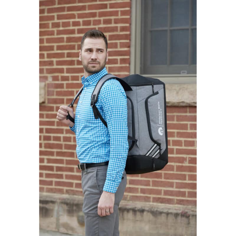 Sebring Convertible Graphite Duffle Bag - 4