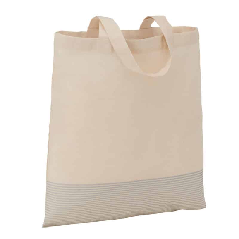 Silver Line Cotton Convention Tote - 3