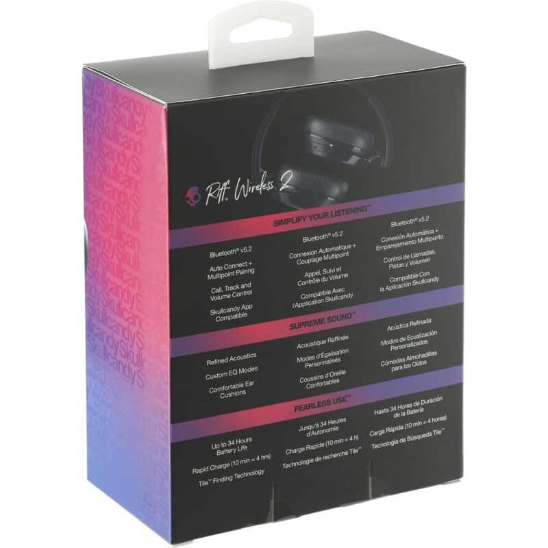 Skullcandy Riff 2 Bluetooth Headphones - 8