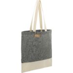 Split Recycled 5oz Cotton Twill Convention Tote - 7