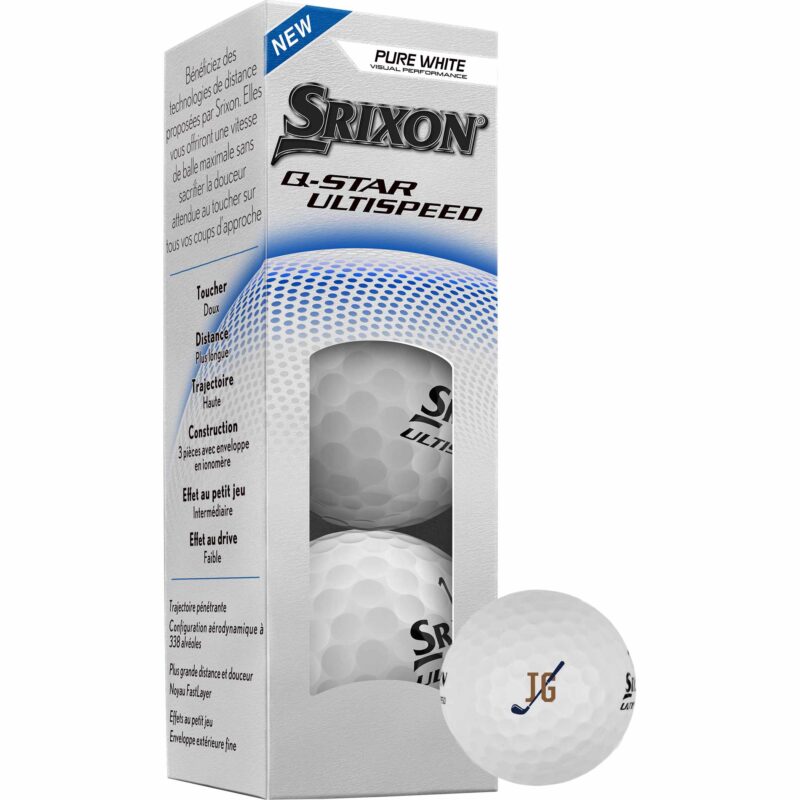 Srixon Q-STAR ULTISPEED Golf Balls - 3 Pack