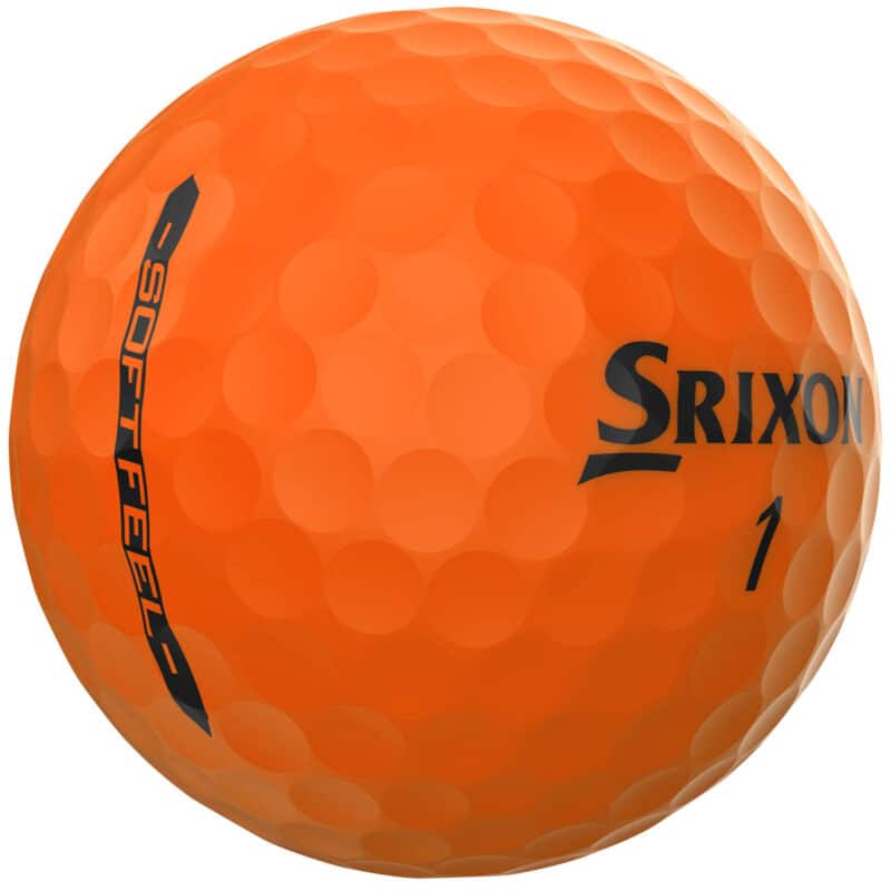 Srixon Soft Feel BRITE Golf Balls - 3 Pack - 5