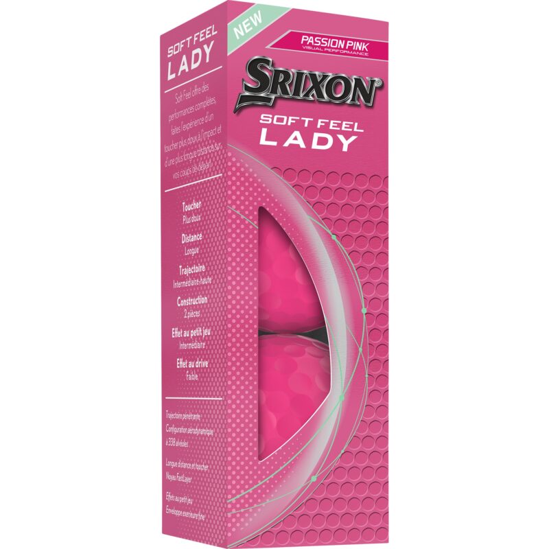 Srixon Soft Feel Golf Balls - 3 Pack - 6
