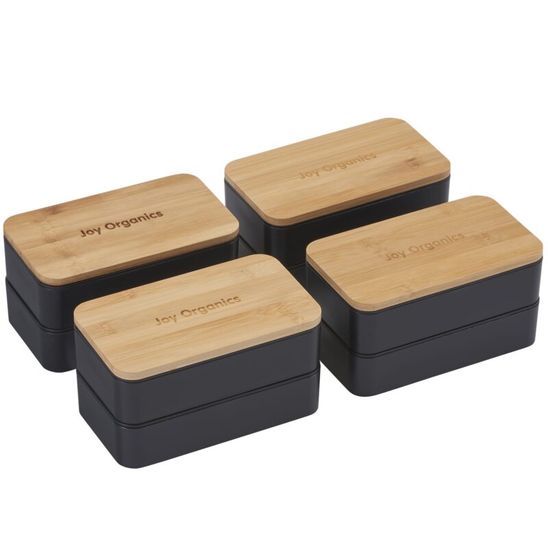 Stackable Bamboo Fiber Bento Box - 3