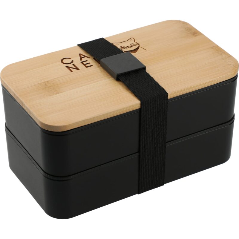 Stackable Bamboo Fiber Bento Box - 4