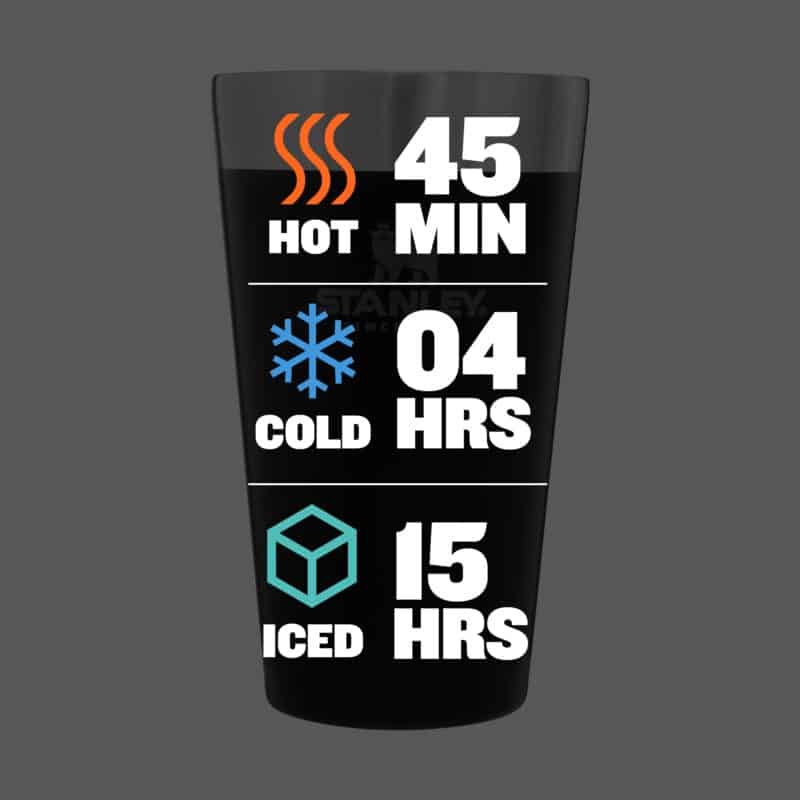 Stanley Stay-Chill Stacking Pint 16oz - 9