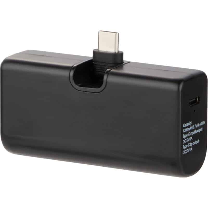 Stay Powered 1200 mAh Power Bank with Type-C Tip - 7