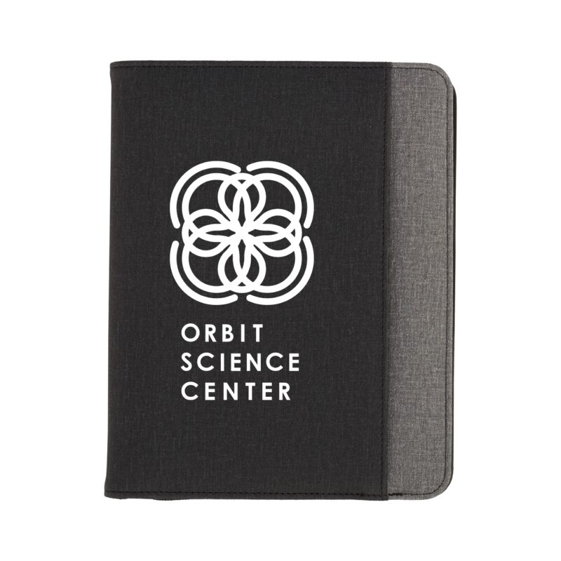 Stockton 5000 mAh Wireless Charging Journal with FSC® Mix Paper - 4