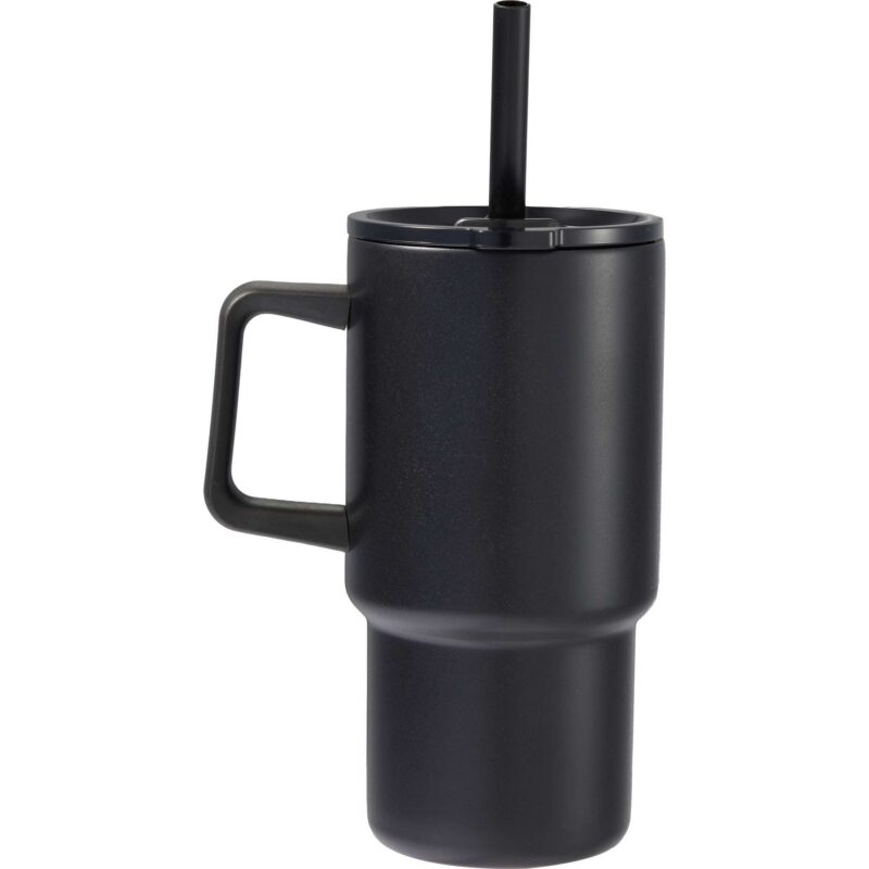 Summit 18oz Recycled Vacuum Insulated Mug w/ Straw - 1