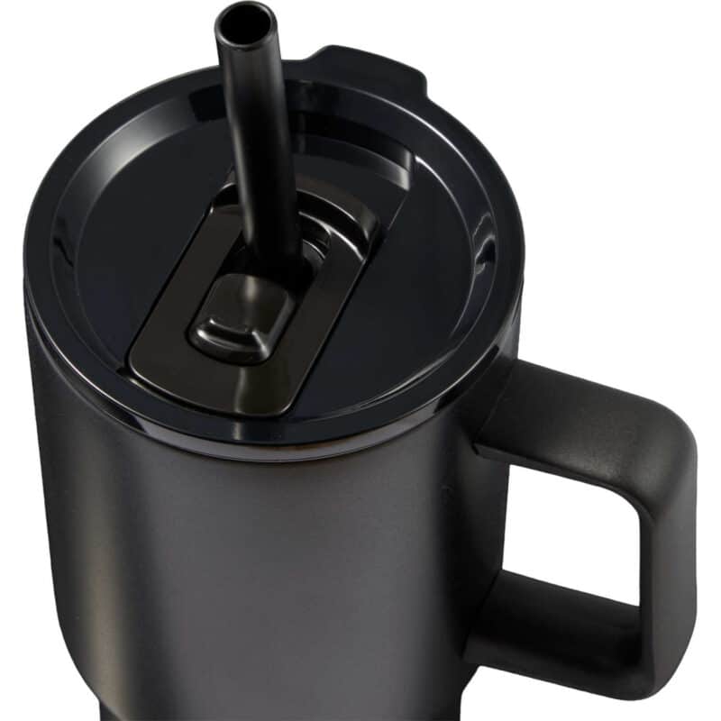 Summit 18oz Recycled Vacuum Insulated Mug w/ Straw - 2