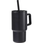 Summit 18oz Recycled Vacuum Insulated Mug w/ Straw - 5