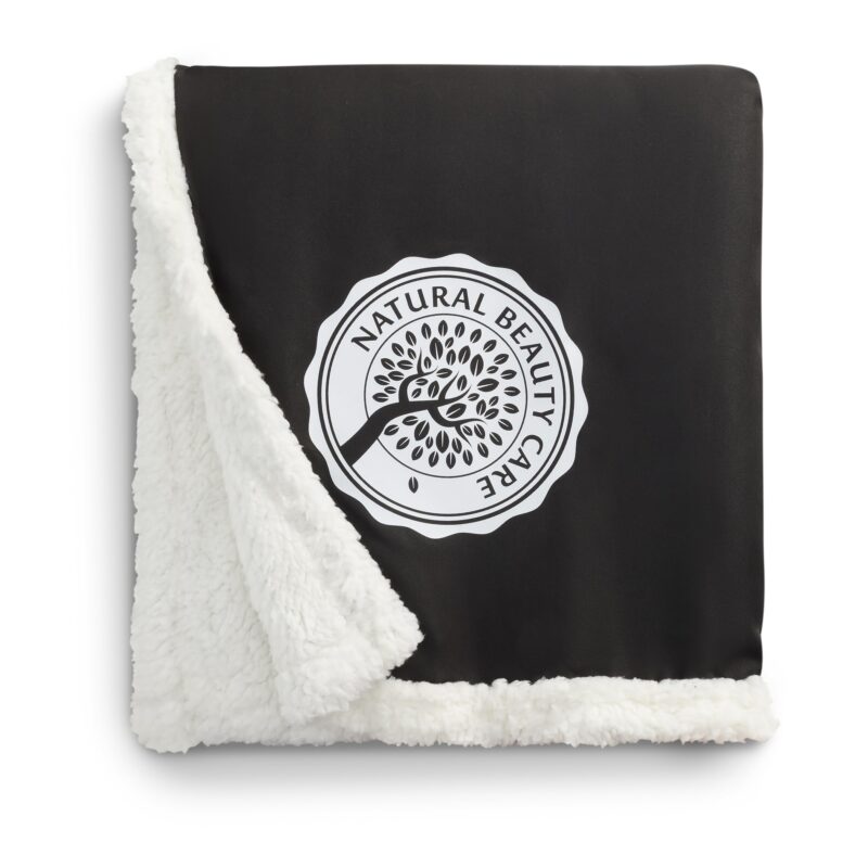 Super Soft Large Fleece Sherpa Blanket - 50'' x 60'' Unfolded - 1