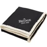 Super Soft Large Fleece Sherpa Blanket - 50'' x 60'' Unfolded - 2